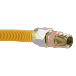 Eastman 1/2 in. MIP in. X 1/2 in. D MIP 60 in. Stainless Steel Gas Connector
