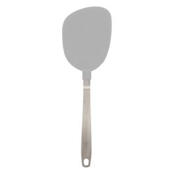 Tovolo Oyster Gray Nylon/Stainless Steel Turner