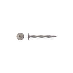 Big Timber No. 8 Sizes X 1-5/8 in. L Phillips White Fine Sharp Point Screws 131 pk