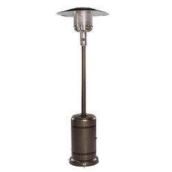 Living Accents 47000 BTU Propane Steel Freestanding Patio Heater 250 sq ft