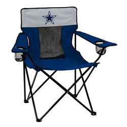Logo Brands Blue Dallas Cowboys Folding Quad Chair