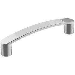 Amerock Contemporary Arch Cabinet Pull 3-3/4 in. Polished Chrome Silver 1 pk