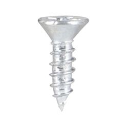 HILLMAN No. 6 Ga. X 1/2 in. L Phillips Zinc-Plated Coarse Wood Screws 100 pk