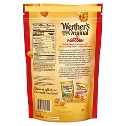 Werther's Original Caramel Popcorn 5.29 oz Bagged