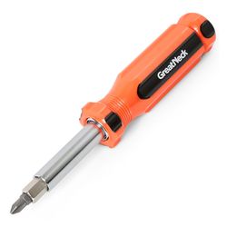 GreatNeck 11-in-1 Multi-Bit Screwdriver/Nut Driver 1 pc