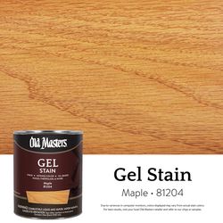 Old Masters Semi-Transparent Maple Oil-Based Alkyd Gel Stain 1 qt