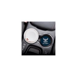 P Graham Dunn Blue/White US Navy Car Coaster 1 pk