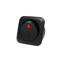 Calterm 25 amps Rocker Switch Black 1 pk