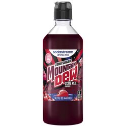 SodaStream Mountain Dew Code Red Zero Sugar Cherry Soda Mix 440 ml 1 pk