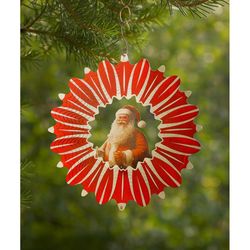 Spinfinity Designs Red Stainless Steel 12 in. Wind Spinner