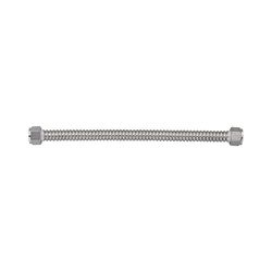 Ace 3/4 in. FIP X 3/4 in. D FIP 12 in. Corrugated Stainless Steel Water Heater Supply Line