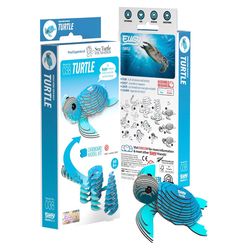 Safari Ltd. Eugy Turtle 3D Puzzle Blue