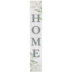 Sincere Surrounding Gray Wood/MDF 0.5 in. H X 46.5 in. L X 8 in. W Porch Sign