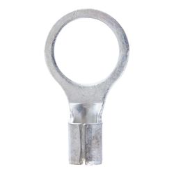 Jandorf 8 Ga. Insulated Wire Ring Terminal Silver 2 pk