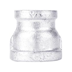STZ Industries 4 in. FIP each X 2-1/2 in. D FIP each Galvanized Malleable Iron Reducing Coupling