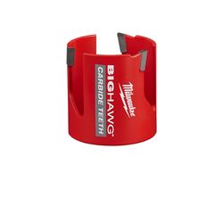 Milwaukee BIG HAWG 2-3/4 in. Carbide Tipped 3 Tooth 2.44 in. L X 7/16 in. D Hole Saw