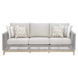 Signature Design by Ashley Seton Creek Gray Aluminum Frame Contemporary Sofa