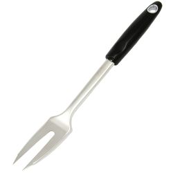 Chef Craft Black/Silver Stainless Steel 13 in. Fork