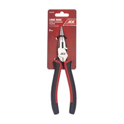 Ace 1 pc Alloy Steel Long Nose Pliers 8 in. L