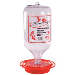 Humdinger Hummingbird 72 oz Plastic Bottle Nectar Bird Feeder 8 ports