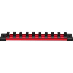 Milwaukee 14 in. L X 3/8 in. drive SAE Socket Rail 1 pc