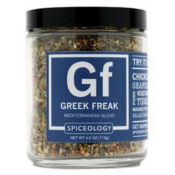 Spiceology Mediterranean Blend Seasoning Rub 4 oz