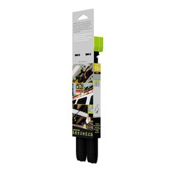 Twisted Goat 18 in. L Black Twist Ties 2 pk