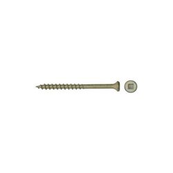 FastenMaster GuardDog No. 10 X 1-5/8 in. L Gold Phillips/Square Bugle Head Deck Screws 75 pk