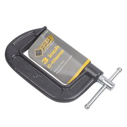 Steel Grip 3 in. Adjustable C-Clamp 1 pc