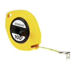 Stanley 100 ft. L X 0.38 in. W Closed Reel Long Tape Measure 1 pk
