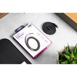 Statik MagStack Slim USB-A to USB-C Cable 6.6 ft. Black