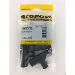 Flair-It Ecopoly 1 in. PEX Barb X 1 in. D PEX Plastic Reducing Tee