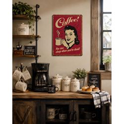Desperate Enterprises 16 in. H X 12.5 in. L Tin Sign