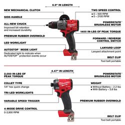 Milwaukee M18 FUEL 7-Tool Combo Kit with Sander