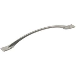 Amerock Transitional Arch Cabinet Pull 8-13/16 in. Satin Nickel Silver 1 pk