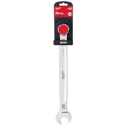 Milwaukee 28 mm X 28 mm 12 Point Metric Combination Wrench 1 pc