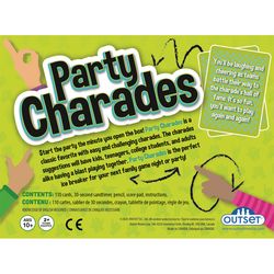 Outset Media Family Charades Board Game 110 pc