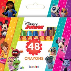 Bendon Washable Assorted Color Crayons 48 pk