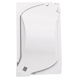Sigma Engineered Solutions Rectangle Plastic 1 gang 4.76 in. H X 3.01 in. W Universal Cover