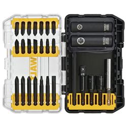 DeWalt Impact Ready Assorted Screwdriving Bit Set Heat-Treated Steel 28 pc