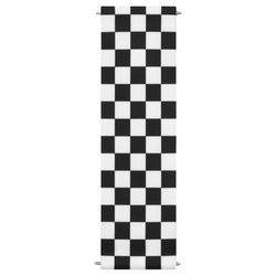 LoveHandle PRO Black/White Checkered Cell Phone Grip For All Smartphones