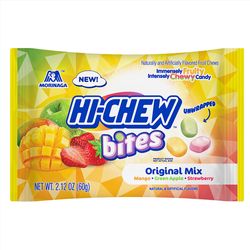 Hi-Chew Bites Green Apple/Mango/Strawberry Chewy Candy 2.12 oz