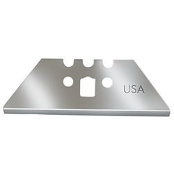 Allway Steel 3 Notch Round Point Razor Blade 2-5/32 in. L 100 box