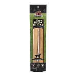 Redbarn Beef Grain Free Bully Stick For Dogs 12 in. 2 pk