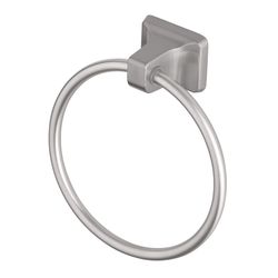 OakBrook Collection Brushed Nickel Towel Ring Die Cast Zinc