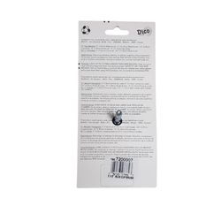 Dico Nyalox 2.5 in. D X 1/4 in. X 1/4 in. D Crimped Nylon Mandrel Mounted Cup Brush 4500 rpm 1 pc