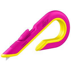 Slice Sliding Box Cutter Fuchsia 1 pc