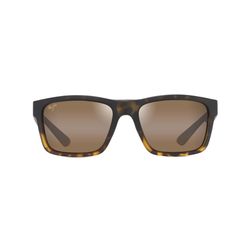 Maui Jim The Flats Sunglasses Unisex Black w/Tortoise Frame HCL Bronze Lens Polarized