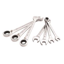 CRAFTSMAN 12 Point SAE Reversible Ratcheting Combination Wrench Set 7 pc