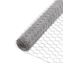 YardGard 24 in. H X 50 ft. L Galvanized Steel Fencing 2 in.